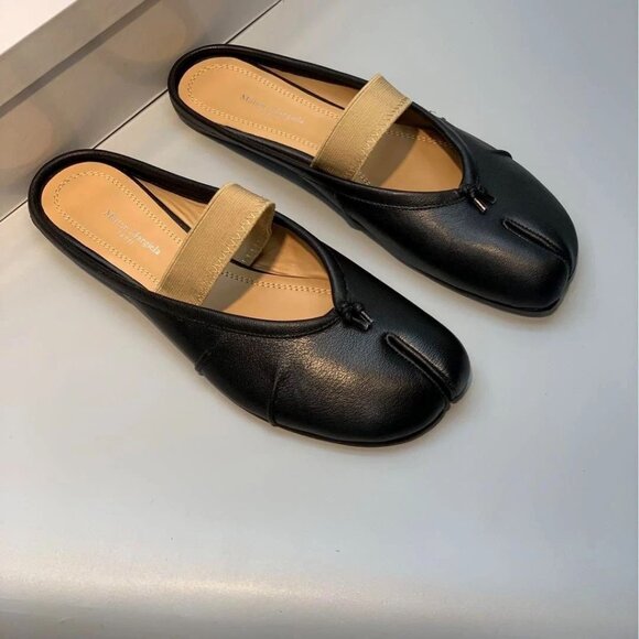 Maison Margiela Tabi Ballet Shoes 39. Vintage Leather With box New, unused - Picture 1 of 8